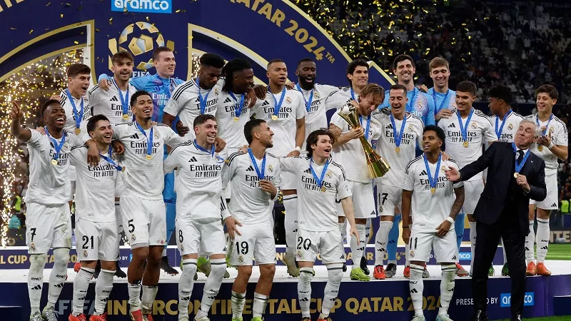 جلوب سوكر .. ريال مدريد أفضل ناد فى العالم لعام 2024