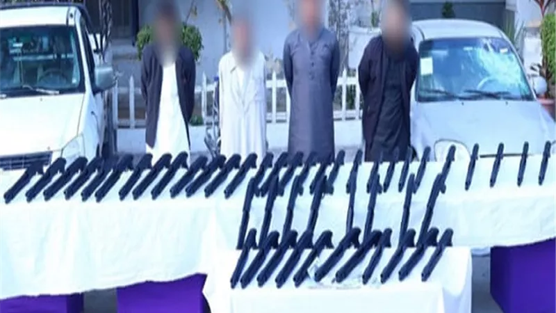 ضبط تشكيل عصابى بحوزته 50 بندقية خرطوش بالبحيرة