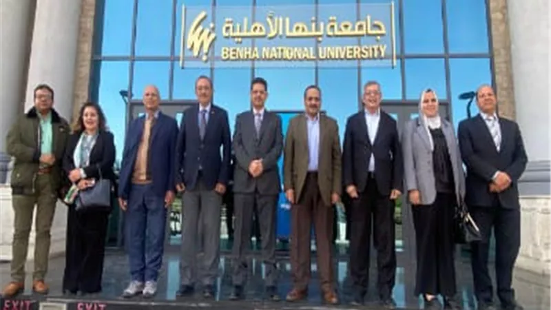 جامعة بنها الأهلية تبحث التعاون مع رابطة علماء مصر بأمريكا وكندا