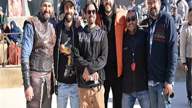 ياسر جلال بعد انتهاء تصوير 