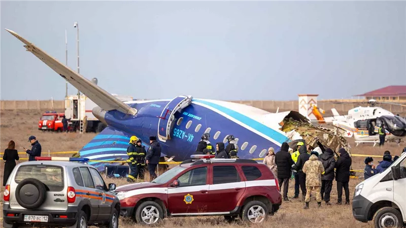 علييف يدعو روسيا للاعتراف الكامل بمسؤوليتها عن حادث تحطم الطائرة الأذربيجانية