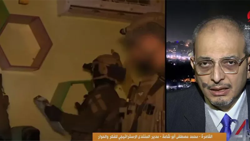 أبو شامة: إسرائيل تستغل الأحداث لتنفيذ أجندتها في الشرق الأوسط
