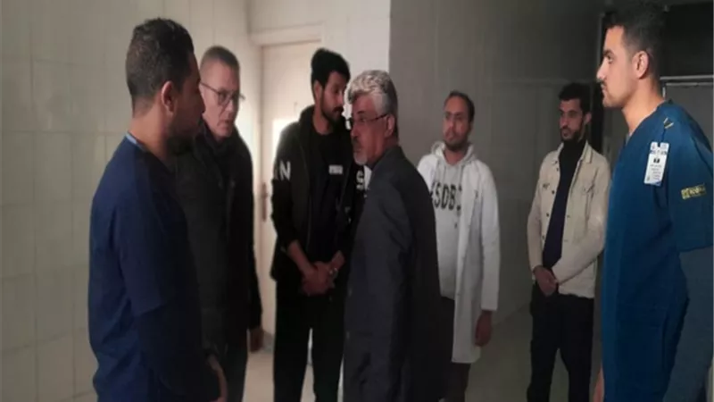 وكيل وزارة الصحة يجرى زيارة مسائية مفاجئة لمستشفى الشيخ زويد