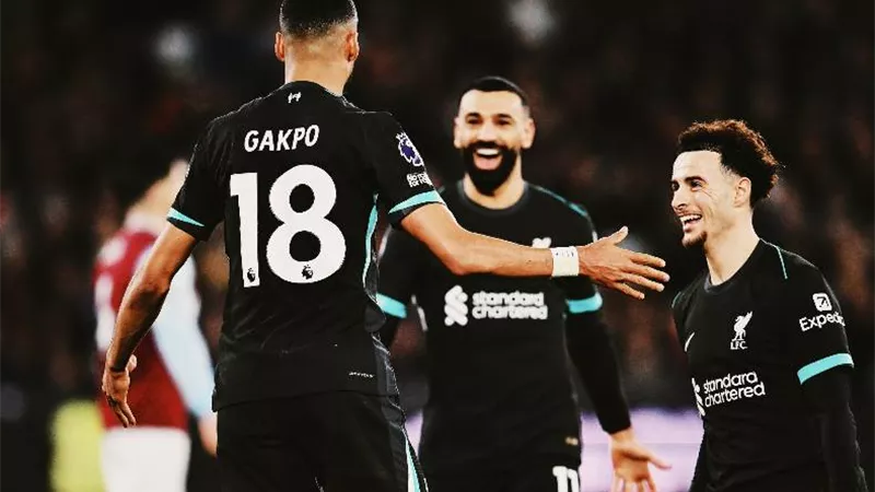 صلاح يغرد منفردا.. ترتيب هدافي الدوري الإنجليزي بعد خماسية وست هام