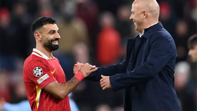 سلوت عن أرقام صلاح: أفضل لاعب في العالم