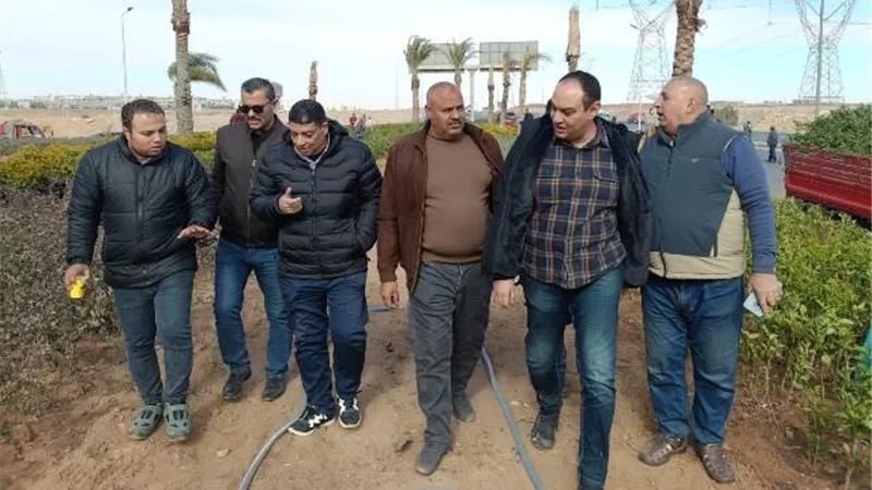 شاهد بالصور أحدث مشروعات التطوير والزراعة فى مدينة الشروق