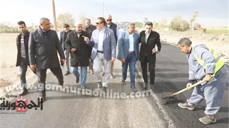 محافظ المنوفية يتفقد مشروعات حياة كريمة في أشمون
