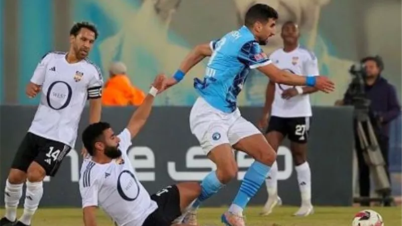 بيراميدز يفوز علي الجونة بهدف دودو الجباس