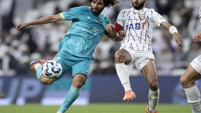 الننى يقود الجزيرة للاطاحة بالعين من كأس الامارات