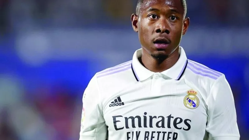 بعد أكثر من عام.. ألابا يعود لتدريبات ريال مدريد
