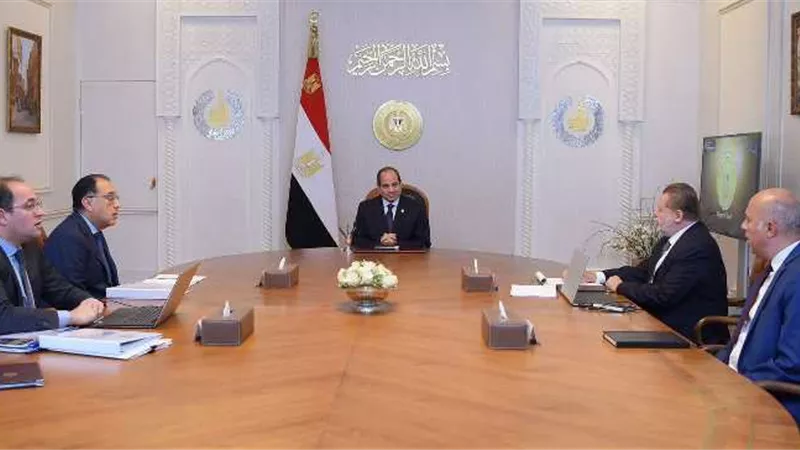 السيسي يوجه بضرورة التنسيق بين المركزي والمالية لتعزيز الاستقرار الاقتصادي