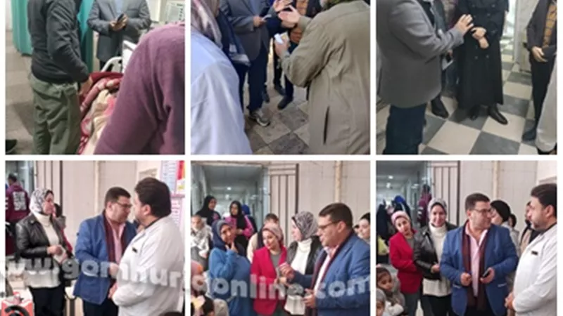 صحة المنوفية : زيارة مفاجئة لمستشفيات بركة السبع و قويسنا