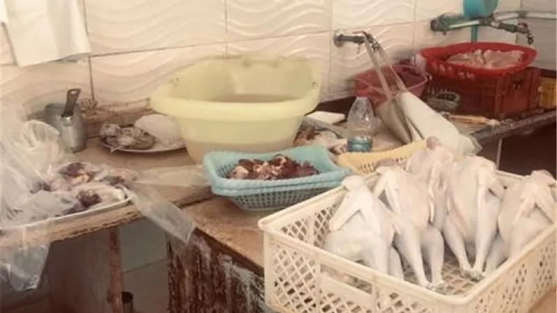 ضبط أغذية فاسدة وغير صالحة للإستهلاك الآدمي بأسواق دمياط