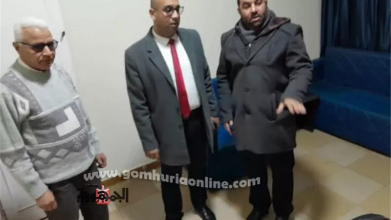 وكيل وزارة الصحة يتفقد الحجر الصحي بميناء دمياط