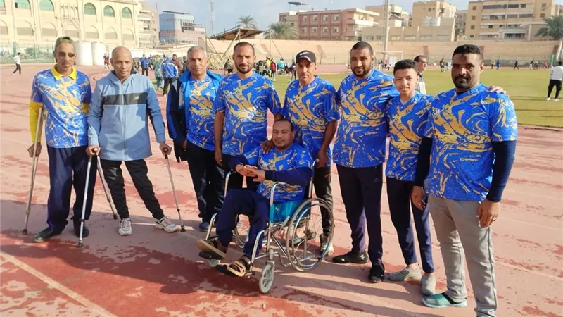 لاعبو الإرادة والتحدي بالأقصر يحصدون العديد من ميداليات ألعاب القوى