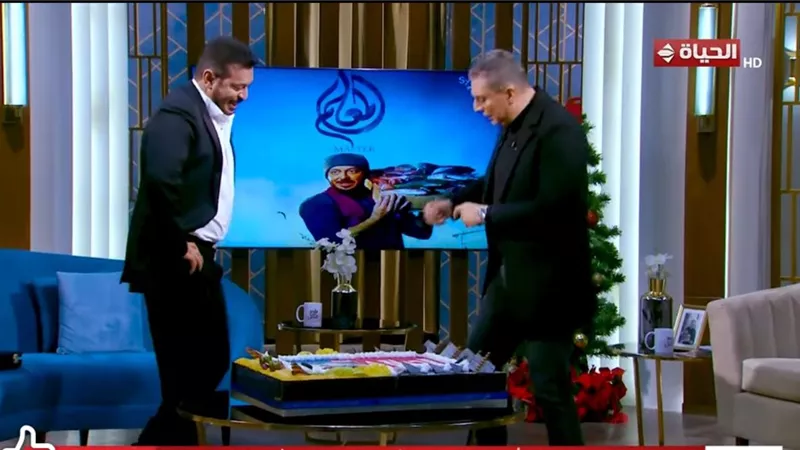 مصطفي شعبان ترند جوجل وتويتر بعد ظهوره مع عمرو الليثي