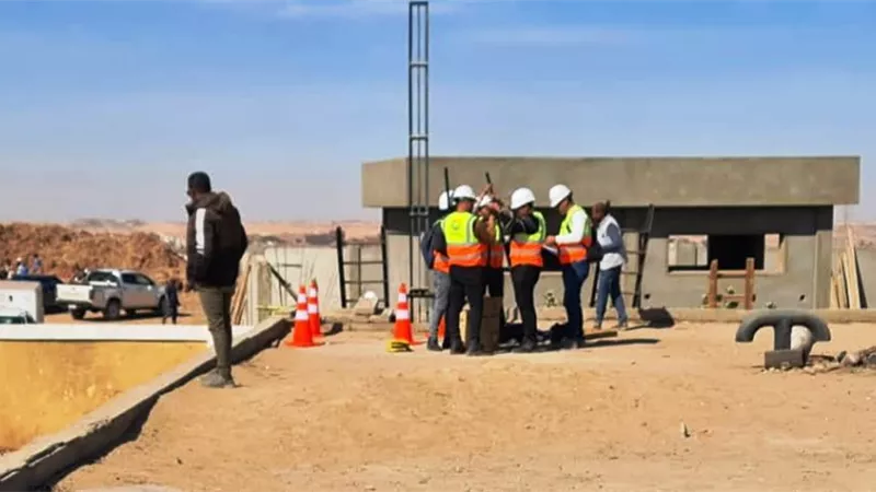 وصول المياه بنسب متفاوتة لبعض المناطق السكنية في اسوان