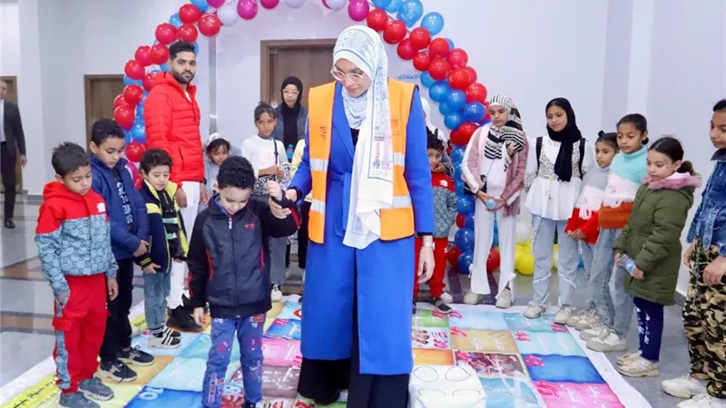 عرض مسرحي لرفع وعى أطفال المناطق المطورة بخطورة التدخين