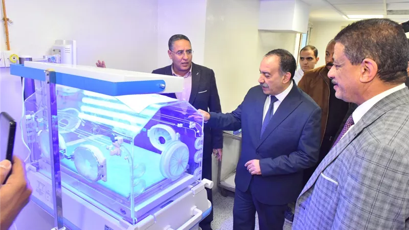 محافظ أسيوط يفتتح المركز المتميز لصحة الأم والطفل بأبنوب