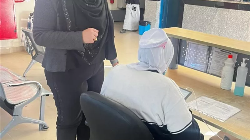 مدير الرعاية الصحية ببورسعيد تتفقد مركز طب أسرة مصطفى كامل