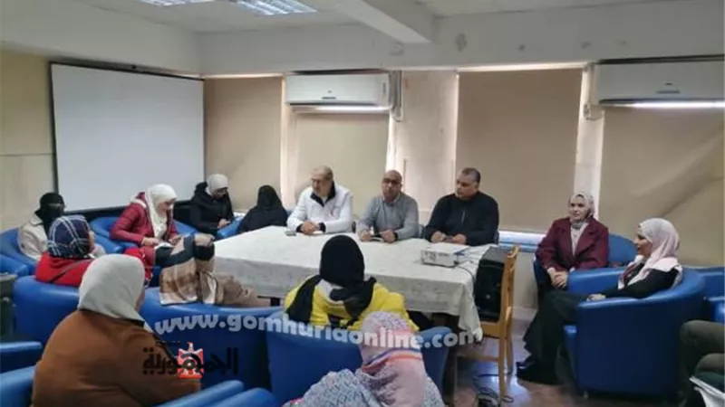 وكيل الصحة بدمياط يتفقد مستشفى دمياط العام