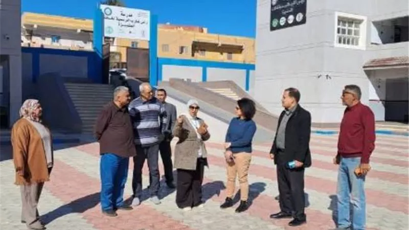 جولة تفقدية لنائب محافظ البحر الأحمر في رأس غارب