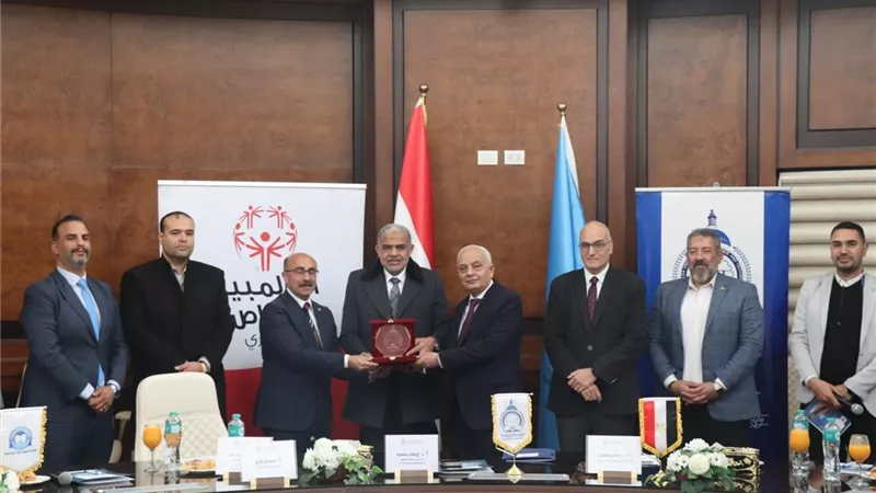 برتوكول تعاون بين الاولمبياد الخاص المصري وإحدى الجامعات
