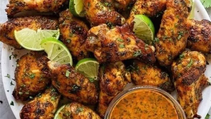 اجنحة الدجاج بالثوم والليمون بمذاق مختلف