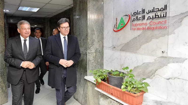 رئيس الأعلى للإعلام يستقبل وزير الثقافة لبحث سبل التعاون في تعزيز الوعي الثقافي والفكري