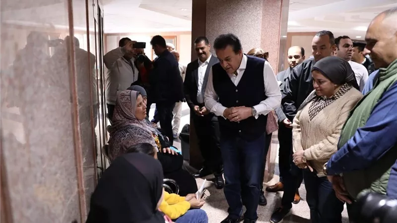 وزير الصحة يتفقد مستشفى محلة مرحوم ويتابع الخدمة الطبية المقدمة للمواطنين