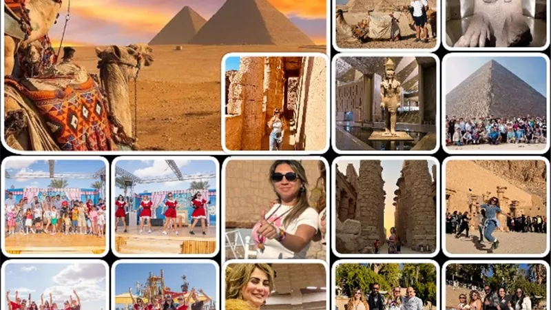 الوفود السياحية بالقاهرة والمحافظات لـ