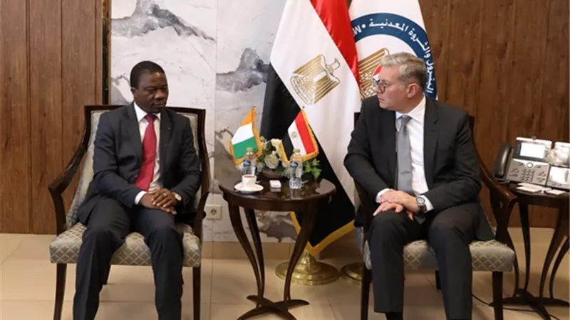 وزير البترول يبحث مع سفير كوت ديفوار سبل تعزيز التعاون في الغاز والتعدين