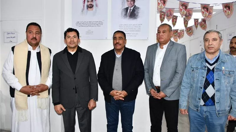 وزير الرياضة يفتتح تطوير الملعب الخماسي بمركز شباب مطروح