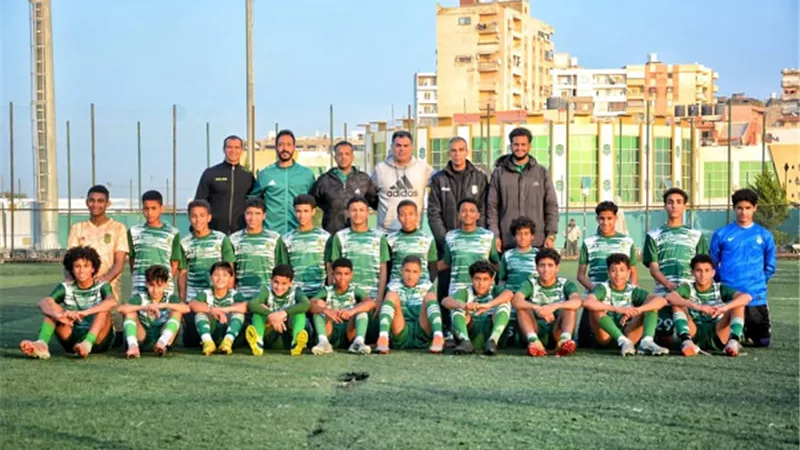 ناشئوا الاتحاد مواليد 2011 يفوزوا على الحرية مطروح 0/8