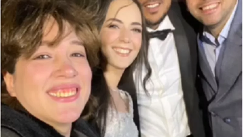 سارة درزاوى تحتفل بحفل زفافها