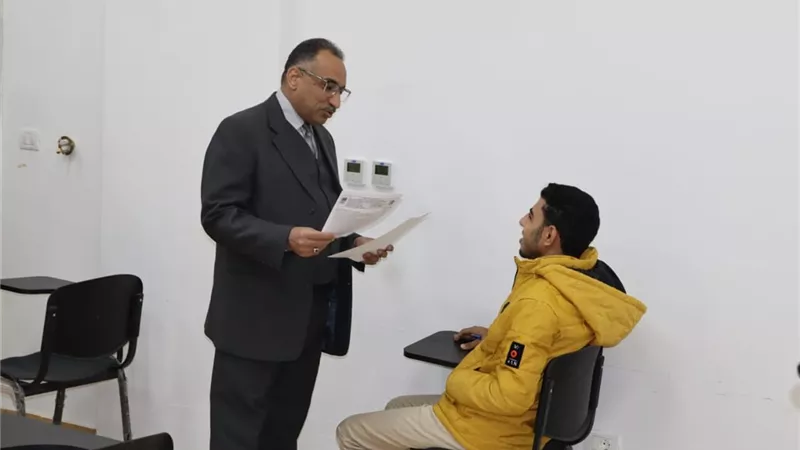 انطلاق امتحانات الفصل الدراسى الأول بجامعة طيبة التكنولوجية
