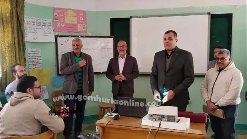وكيل تعليم دمياط يشهد فعاليات البرنامج التأهيلي للمعلمين الجدد