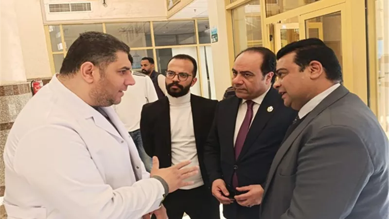 جولة تفقدية لمديرفرع هيئةالرعاية الصحية بأسوان على المنشأت الطبية