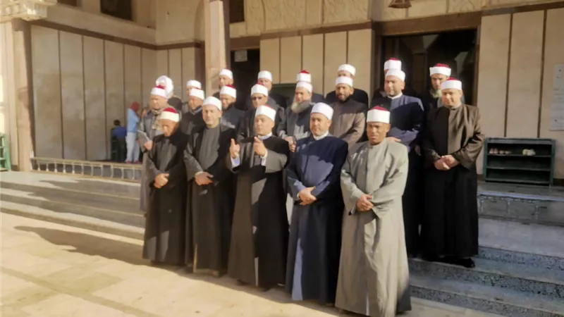 انطلاق قافلة دعوية كبرى من مسجد دقلت بكفرالشيخ