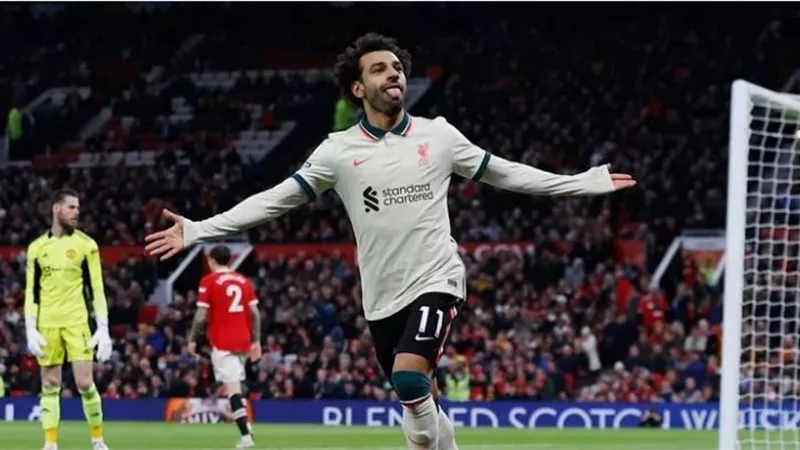 20 مساهمة تهديفية لـ محمد صلاح أمام مانشستر يونايتد