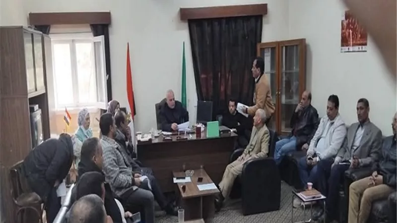 زراعة المنيا تبحث نسب الزراعات الشتوية و رفع الحصر الزراعي