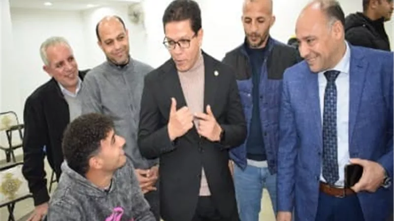 رئيس جامعة بنها يطمئن على سير امتحانات الفصل الدراسي الاول