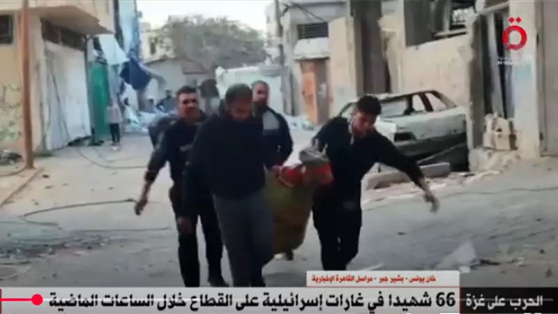 القاهرة الإخبارية: خان يونس وغزة تحت وابل المدفعية والطائرات الإسرائيلية