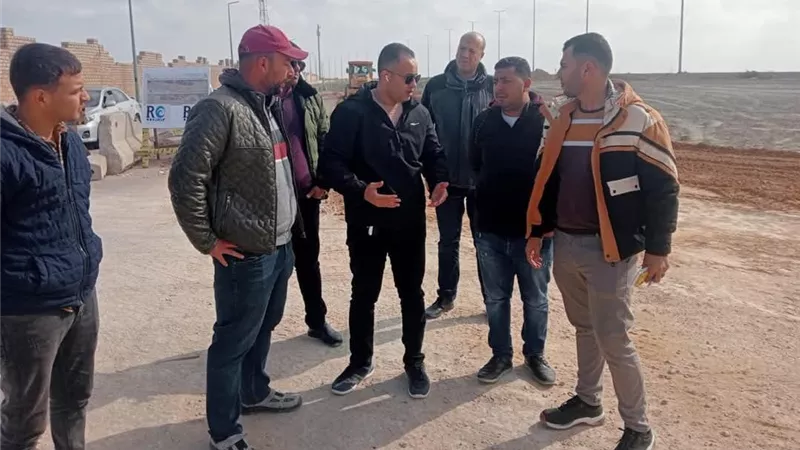 رئيس جهاز القرى السياحية يتفقد مشروعات التوسعات الجنوبية