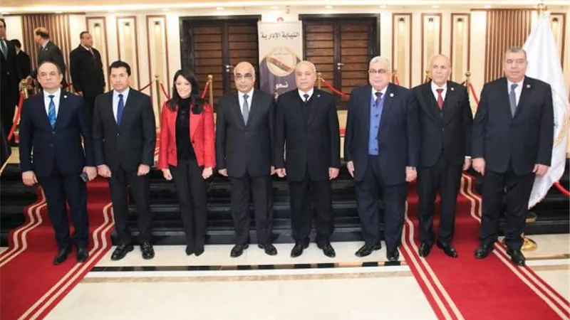 وزير العدل يشهد إطلاق مشروع التصويت الإلكتروني وبرنامج الشكاوى وقياس الأداء بالنيابة الإدارية