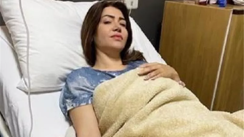 إصابة الفنانة لقاء سويدان فى حادث أليم