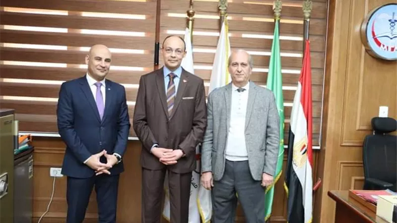 ماهـر مرقـس مديـرا عامًـا لكليـة الطـب جامـعـة المـنوفـيـة