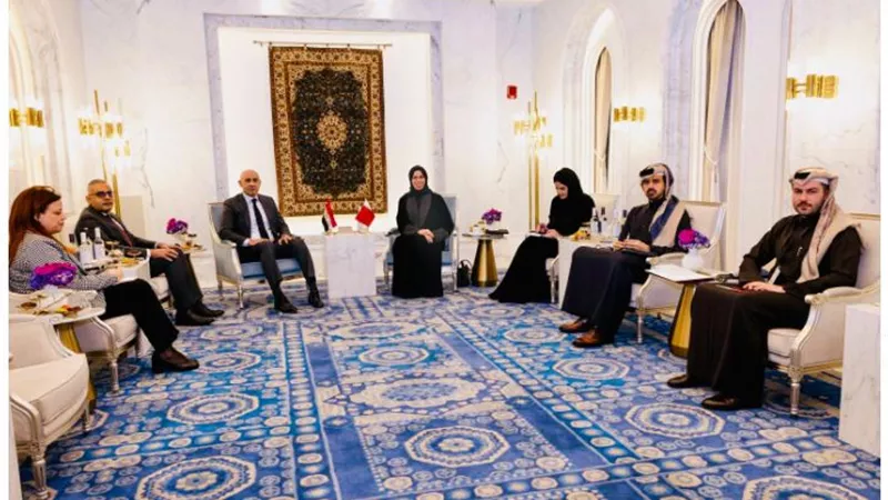 عبداللطيف يبحث تعزيز التعاون مع وزيرة التعليم القطرية