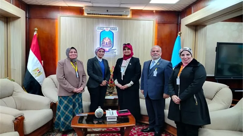 رئيس جامعةالأقصرتستقبل وفدالجامعة المستنصرية بالعراق لبحث التعاون