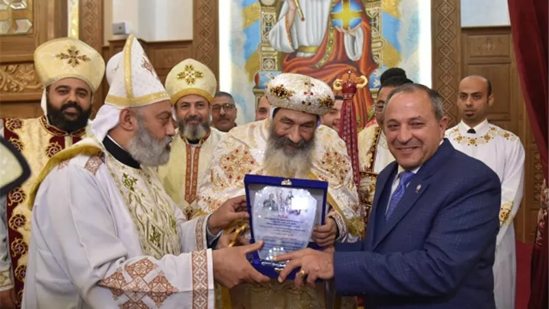 حبشي والأنبا تادرس يفتتحان